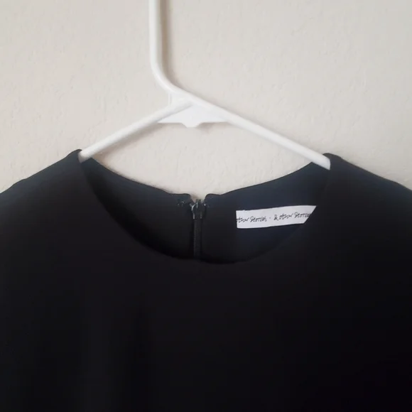 SOLD Black & Other Stories Midi Dress with Side Slits - Picture 4 of 5